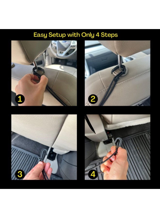 منظم شبكي لمقعد السيارة - Image 3